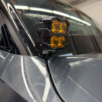 up close view of ditch light on the rivian by mandr automotive