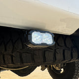Sierra HD Reverse kit pod lights under GMC Sierra 2500/3500 HD with white LED and amber/red backlight option, for PRO/SLE/SLT/AT4 trims