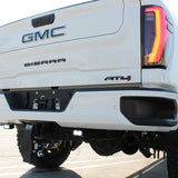 Sierra HD Reverse GMC Sierra 2500/3500 HD kit rear view with PRO SLE SLT AT4 trims, pair of pods, white LED main light and amber/red backlight