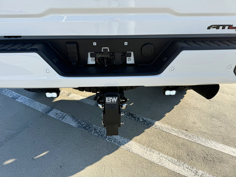 Sierra HD Reverse kit for 2020+ Sierra 2500/3500 HD—pair of pods with White LED and amber/red backlight, rear hitch mount, fits PRO/SLE/SLT/AT4 trims