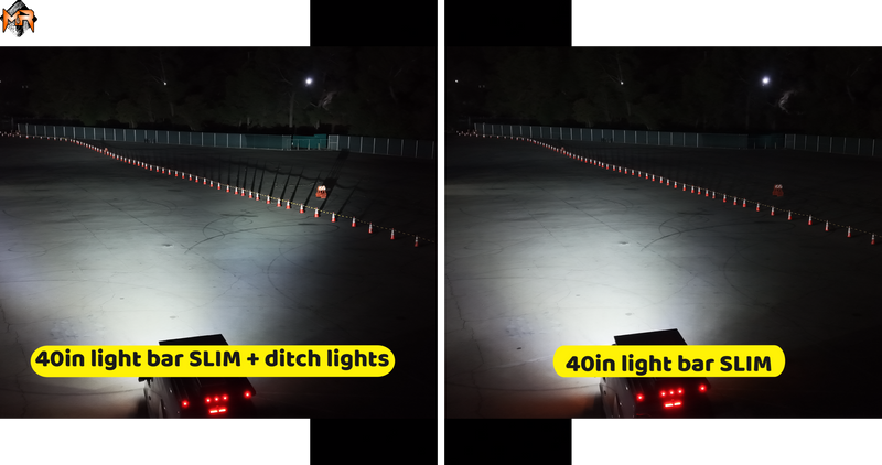 2019+ Mercedes Benz Sprinter 40in Light Bar - SLIM light output 2