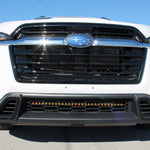 Subaru Ascent SLIM light bar fitment, 2019+ front bumper bolt-on kit