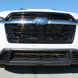 Subaru Ascent SLIM light bar fitment, 2019+ front bumper bolt-on kit