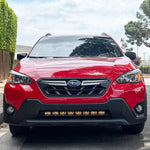 red 2020 subaru crosstrek gen 2 light bar
