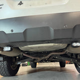 Subaru Outback reverse light kit installed under rear bumper, dual LED pods on 2020-2024 Subaru Outback