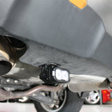 Subaru Outback reverse light kit installed under rear bumper, dual white LED pods for 2020-2024 Outback models