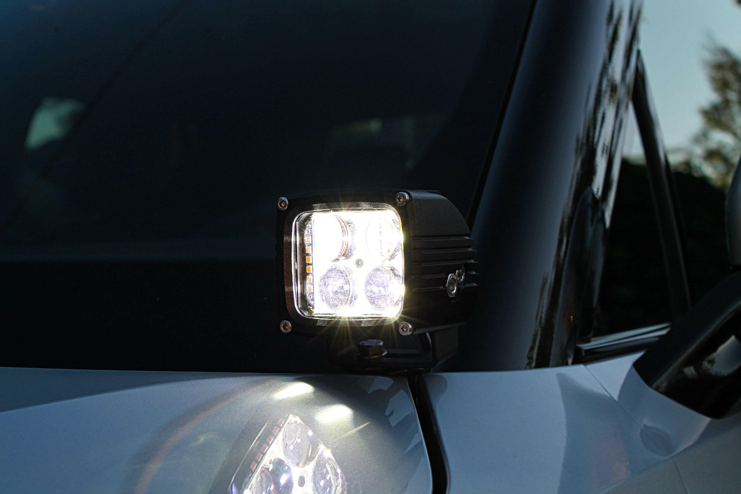 2023+ Rivian Hood Mount/Ditch Lights - M&R Automotive