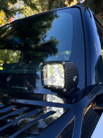 2022+ Hummer EV Hood Mount Ditch Lights