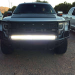 Ford Raptor Gen 1 LightBar installed as single 40in front bumper light bar on 2010-2014 Ford Raptor truck