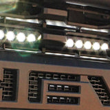 2019 2020 2021 blue chevrolet Silverado one white 30in light bar behind the grille M&R Automotive