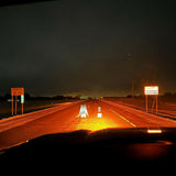 2021 2022 2024 gmc sierra 1500 light output in the dark of 40in amber light bar