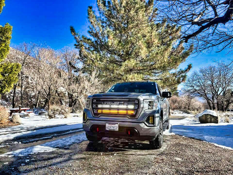 2019 2020 2021 2022 2023 GMC Sierra 1500 Dual 40s Light Bars - M&R Automotive