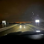 2021 2022 2024 gmc sierra 1500 light output in the dark of 40in white light bar