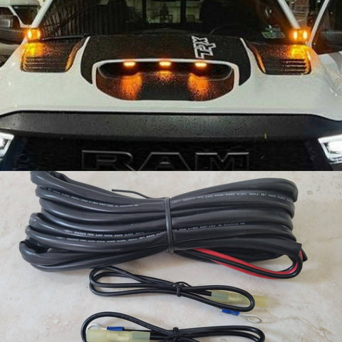 2019 2020 2021 2022 2023 RAM 1500 TRX ditch lights and wiring harness package
