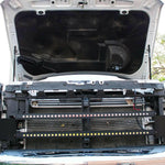 2020 2021 2022 2023 Chevrolet Silverado 2500/3500HD two 40in light bars showing black metal bracket - M&R Automotive