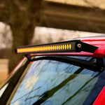 2021 2022 2023 red ford bronco with amber 40in roof light bar M&R Automotive