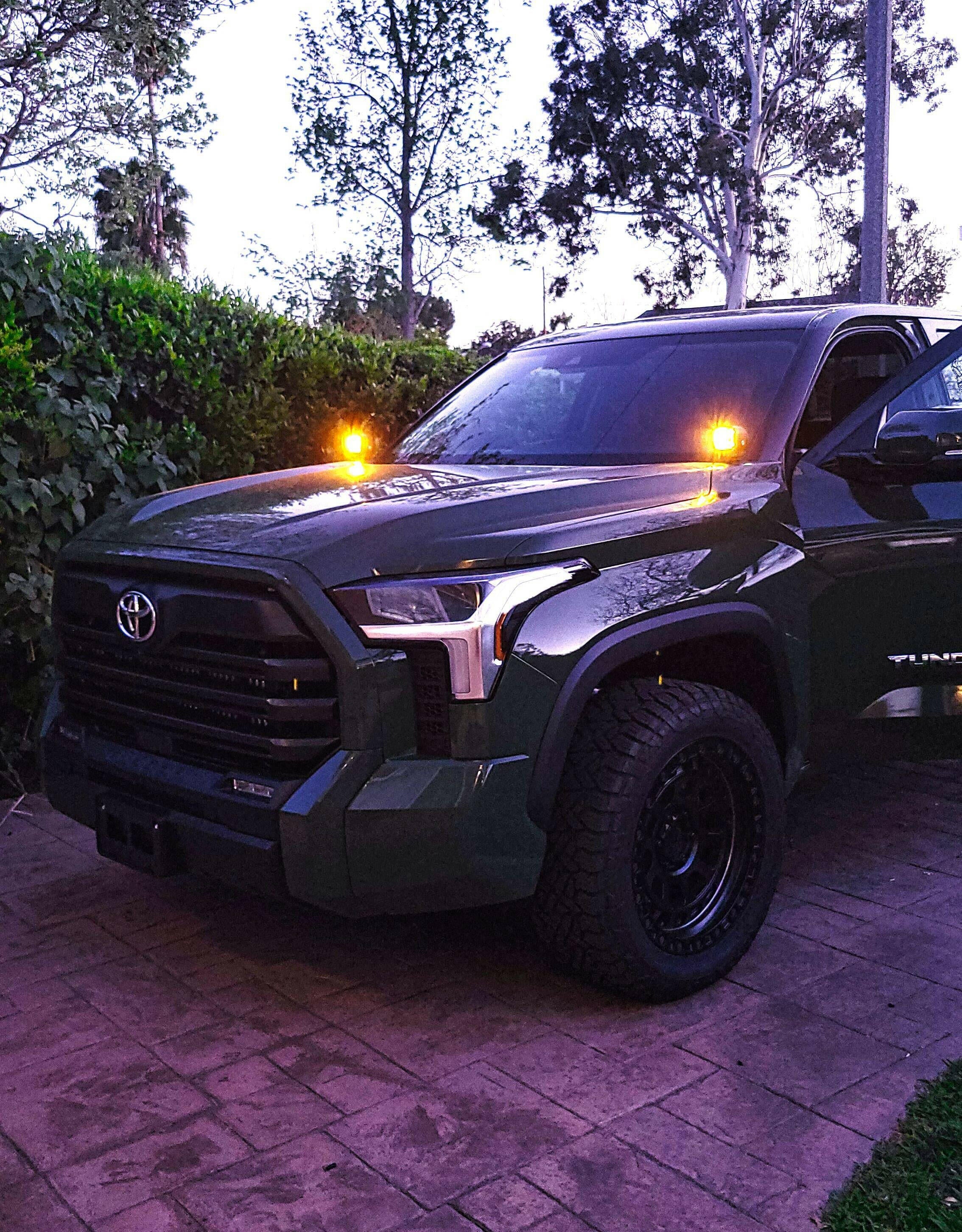 2022 2023 TOYOTA TUNDRA HOOD MOUNT/DITCH LIGHT KIT - M&R Automotive