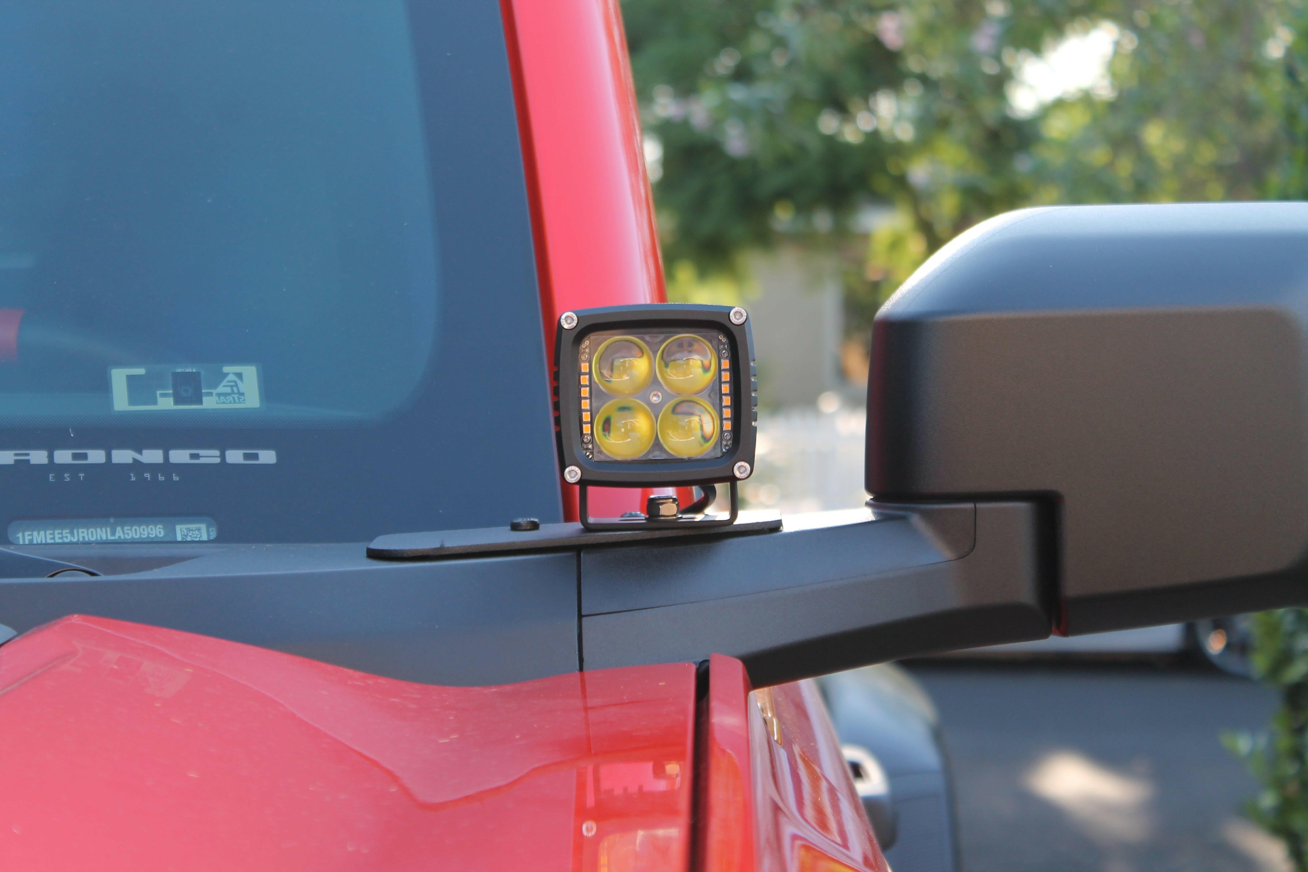 2022 2023 Ford Bronco Raptor Hood Mount/Ditch Lights/Pillars - M&R Automotive