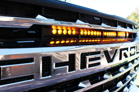 2020 2021 2022 2023 Chevrolet Silverado 2500/3500HD Single 30in Light Bar - M&R Automotive