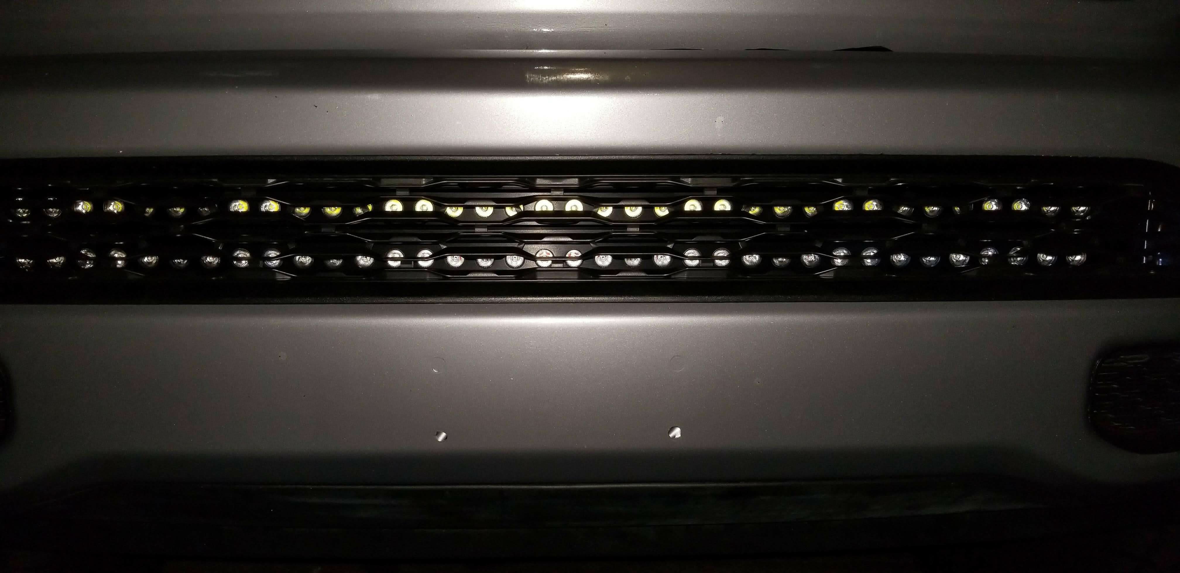2019 2020 2021 2022 2023 RAM 1500 two white 40in light bars