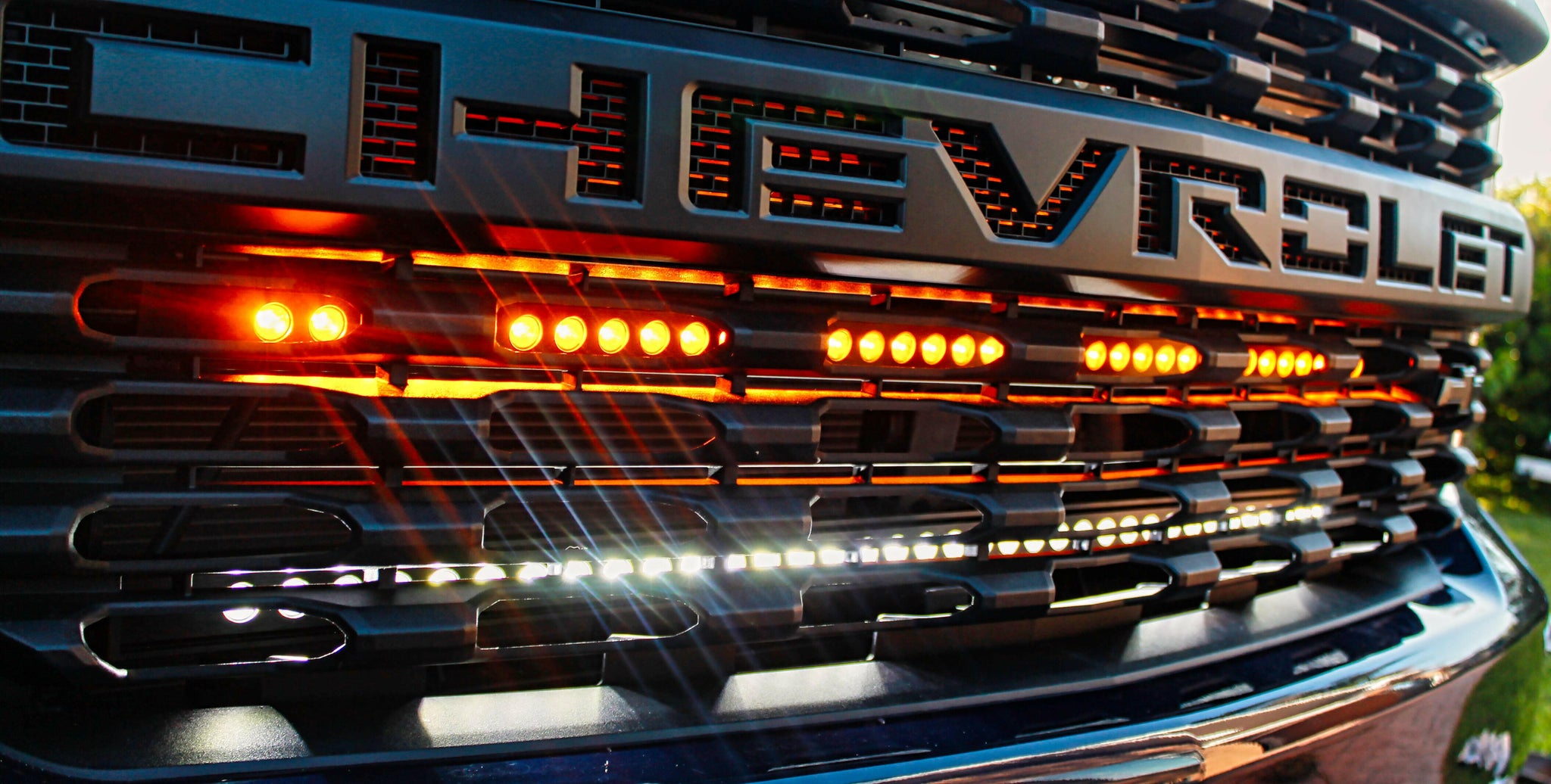 2019 2020 2021 CHEVROLET SILVERADO DUAL 40s LIGHT BARS - M&R Automotive