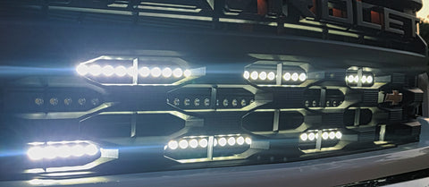 2022 2023 CHEVROLET SILVERADO DUAL 40s LIGHT BARS - M&R Automotive