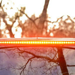2021 2022 2023 red ford bronco with amber 40in roof light bar M&R Automotive