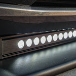 2021 2022 2023 2024 Ford Bronco Capable Bumper with one white 40in Light Bar on top of bumper - M&R Automotive