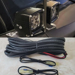 2021 2022 2023 ford bronco two 40watt light pods and wiring harness