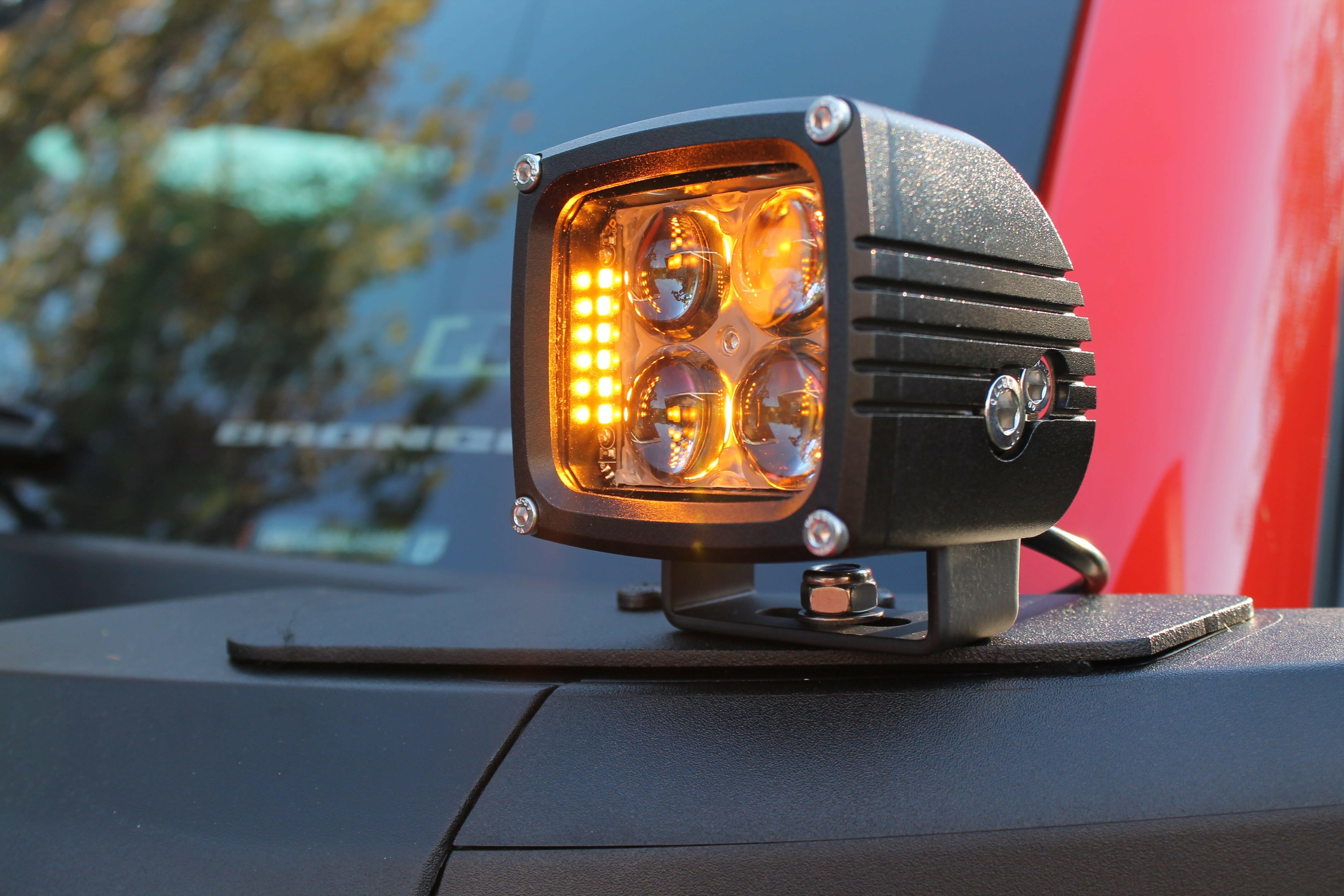 2022 2023Ford Bronco Raptor Hood Mount/Ditch Lights/Pillars - M&R Automotive