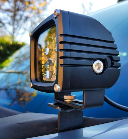 2021 2022 2023 ford f150 with square 40watt light pod for off roading