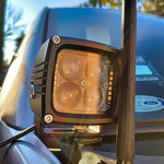 2021 2022 2023 ford f150 with square 40watt light pod for off roading