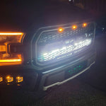ford raptor generation 2 with 1 white 40in behind the grille light bar
