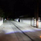 Ford Raptor Gen 2 Light Bars illuminating dark alleyway ahead of truck at night
