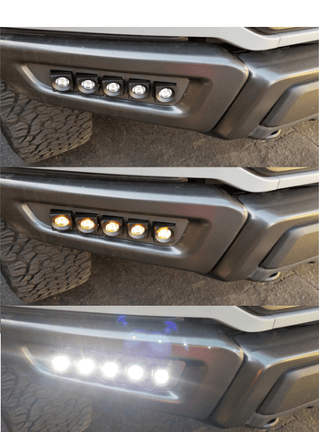 off road fog light kits 20watt square light pods for the ford raptor generation 2