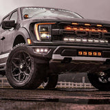 2021 2022 2023 FORD RAPTOR SINGLE 40in2021 2022 2023 ford raptor generation 3 amber hood mount ditch lights LIGHT BAR - M&R Automotive