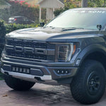  gray 2021 2022 2023 ford raptor generation 3 with fog lights