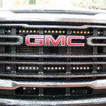 2021 2022 2023 GMC Canyon two 30in light bars behind grille by M&R Automotive