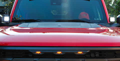 2022 2023 Ford Bronco Raptor Hood Mount/Ditch Lights/Pillars - M&R Automotive