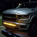 2019 2020 2021 2022 2023 gray RAM 1500 two white 40in light bars