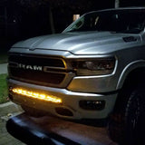 2019 2020 2021 2022 2023 gray RAM 1500 two white 40in light bars