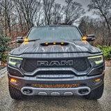 2019 2020 2021 2022 2023 black RAM 1500 TRX pillar lights dual function - M&R Automotive