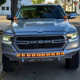 2019 2020 2021 2022 2023 gray RAM 1500 TRX hood mount kit dual function M&R Automotive