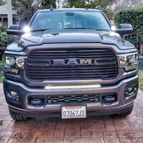 2019 2020 2021 2022 2023 grey RAM 2500 one 30in white light bar - M&R Automotive