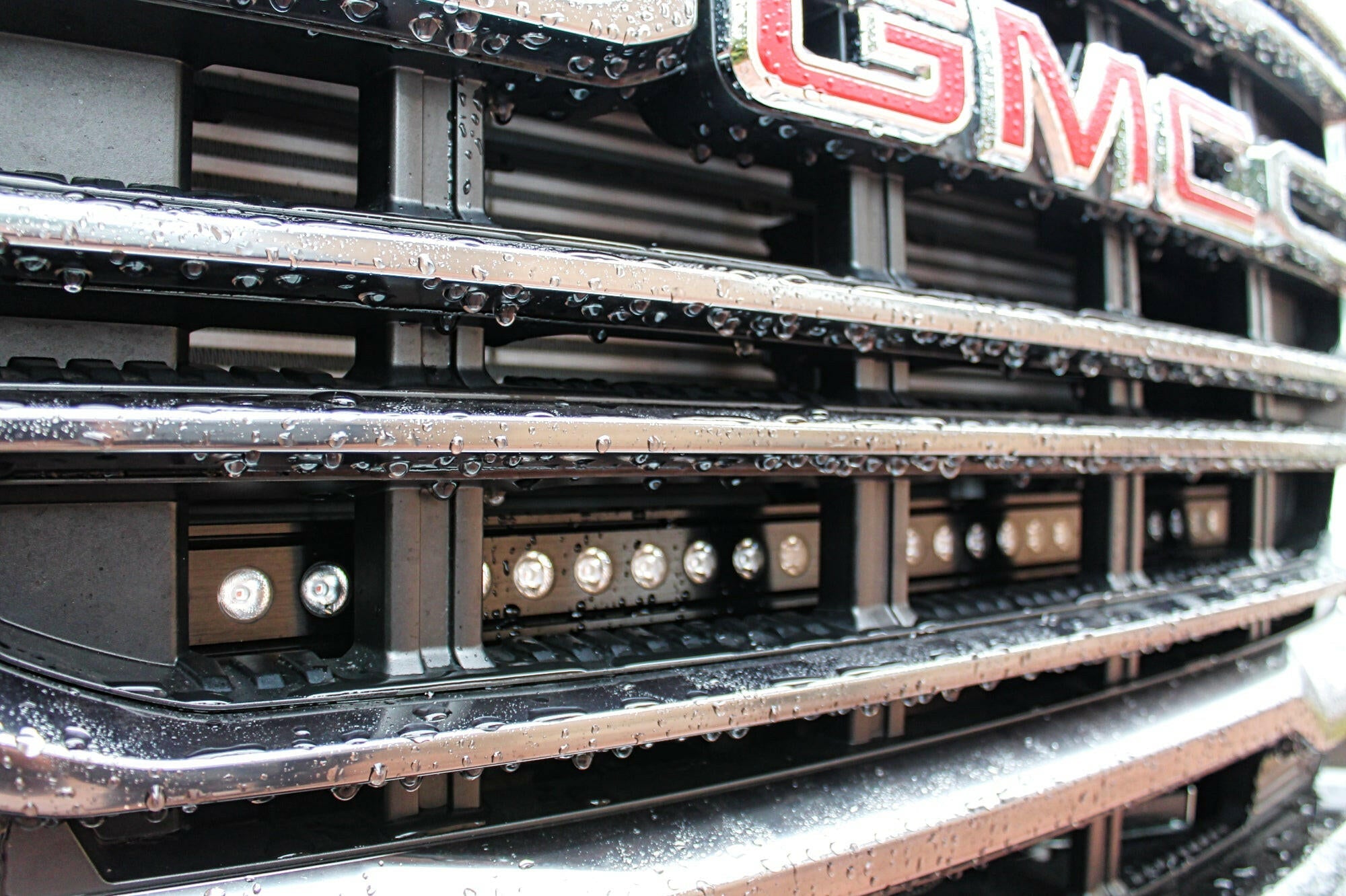 2021 2022 2023 GMC Canyon one 30in Light Bar behind the grille M&R Automotive
